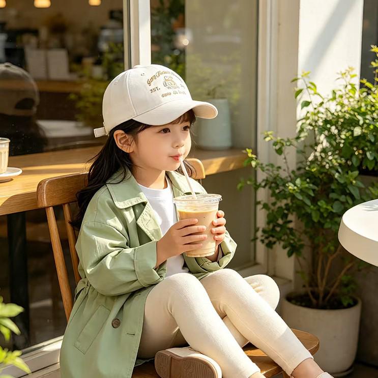 Kids' Korean Style Casual Baseball Cap - Autumn Sun Protection, Duckbill Design for Boys & Girls 2026