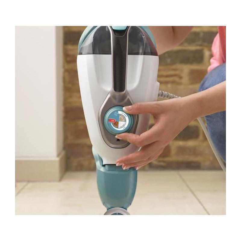 Black+Decker BHSM166DSMQS Steam Mop 1600W Blue
