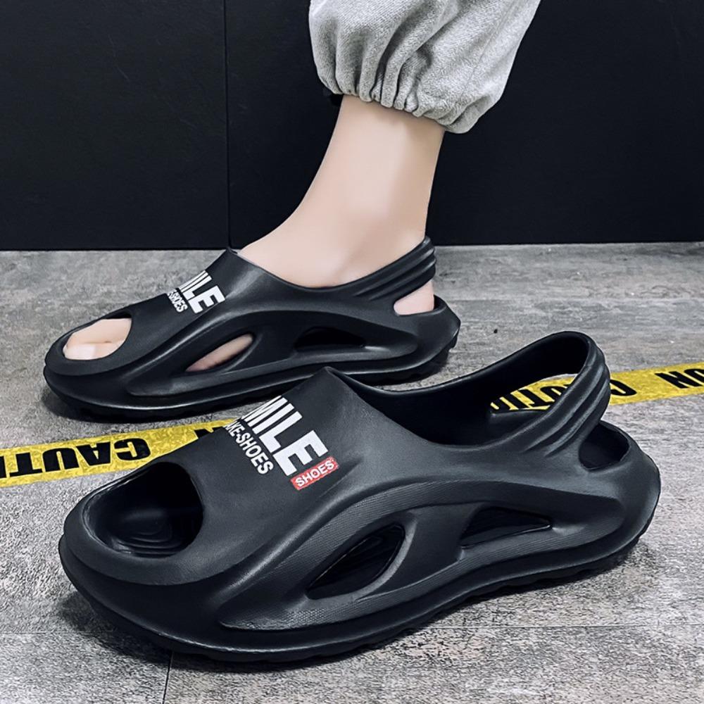 Trendy Couple Thick Sole Sandals Summer Fashion Beach Shoes Non Slip Water Shoes for Men and Women
