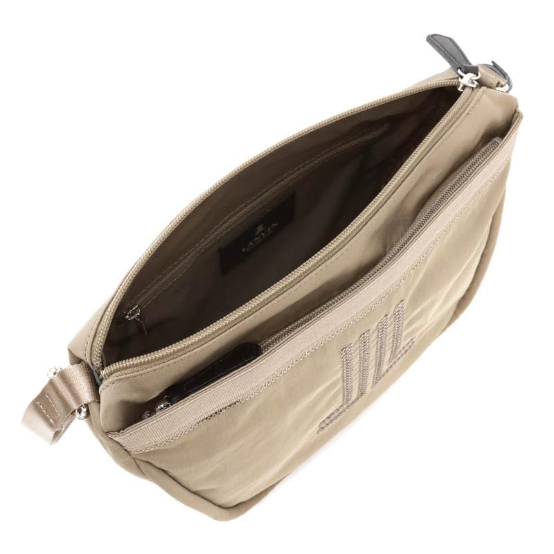 LANVIN COLLECTION Reflet Schultertasche Beige 61-6113 Damen