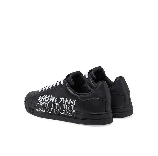 Мужские кроссовки Versace Jeans Couture 78ya3skc чёрные