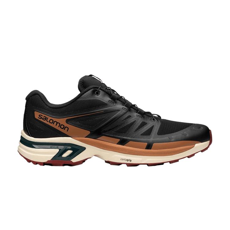 Salomon XT-Wings 2 Black Bleached Sand Men Sneakers Ponderosa-Pine L41468400 44⅔