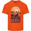 Kenya Safari Souvenir Unisexs Light Cotton Tshirt