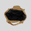 Niche Design Quilted Ringer Dumpling Bag Autumn and Winter Embroidered Line Down Padded Jacket Large Capacity Handbag Women's Shoulder Bag