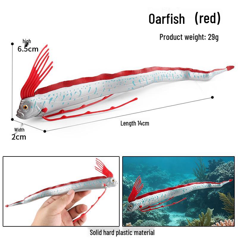 Ocean Crab Simulation Toy Set: Includes Hermit, Swimming, and Three-Spot Plastic Models