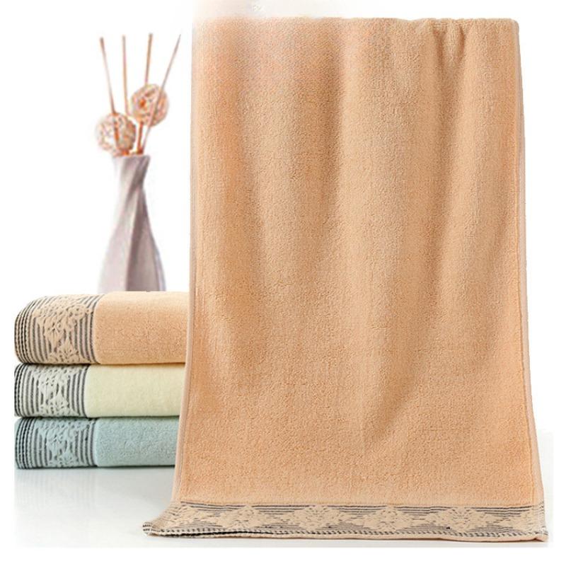 Bavlněné plážové ručníky, Měkké a savé dárkové ručníky pro mytí obličeje dospělých doma