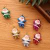 Santa Claus Pendant Set: 6-Color Mix Christmas Tree Ornaments