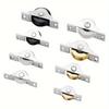 Sliding Door and Window Wheel Accessories: Bearings, Pulleys, Positioning Wheels, Floor, Concave, and Cabinet Door Wheels.