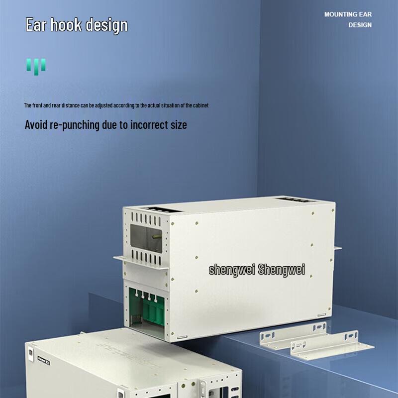 Shengwei 12-Core LC Single Mode Rack-Mount Fiber Patch Panel