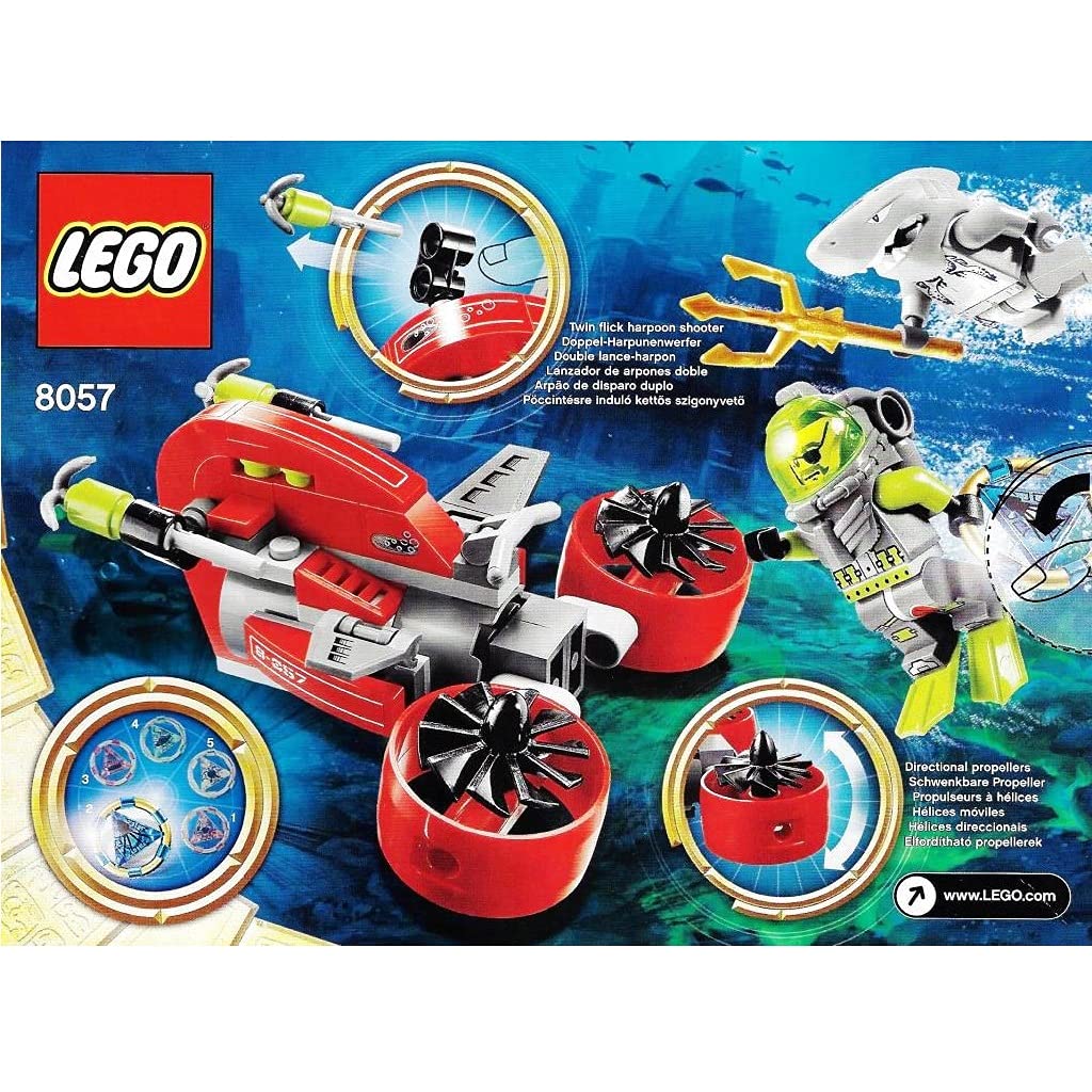 LEGO Atlantis Wreck Raider 8057