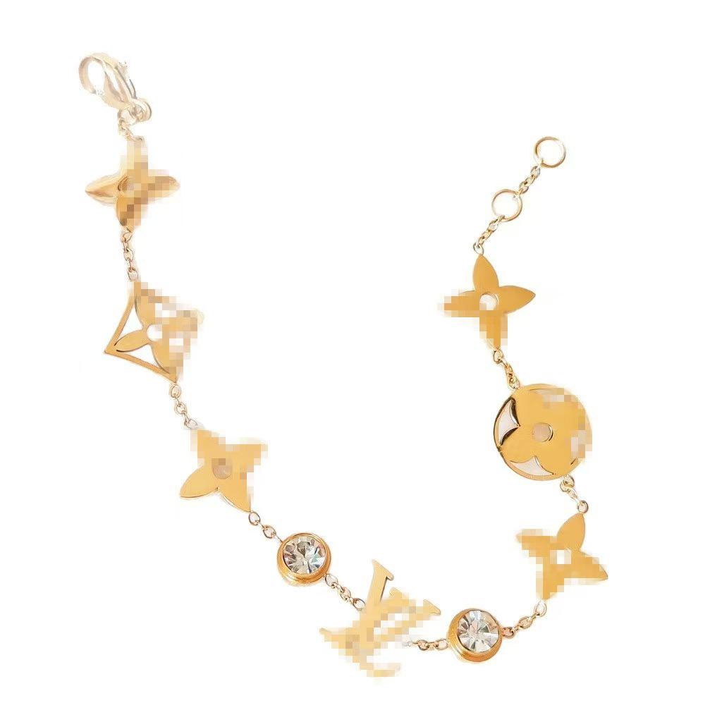 Versatile Stainless Steel Bracelet - Fashionable, Non-fading, Washable, with Distinctive Designs