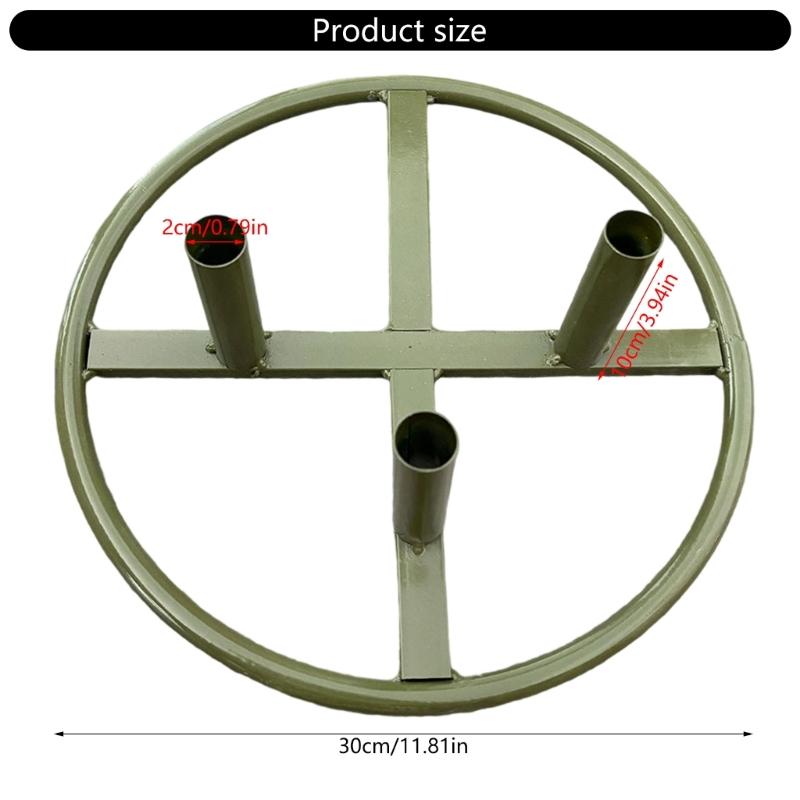 Flower Poles Display Stand Base Great for Weddings and Festival Occasion with Stable Metal Construction Flower Stand