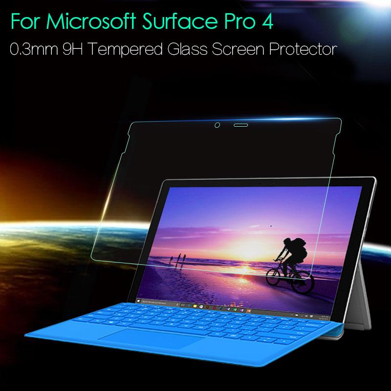 

0.3mm 9H Tempered Glass Screen Protector for Microsoft Surface Pro 4 Type A