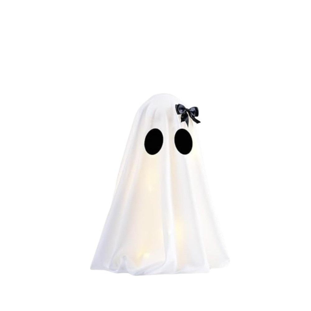 

Lighting Specter Figurine Party Prop Spooky Decoration New Specter Ornament Desktop Decor Bow