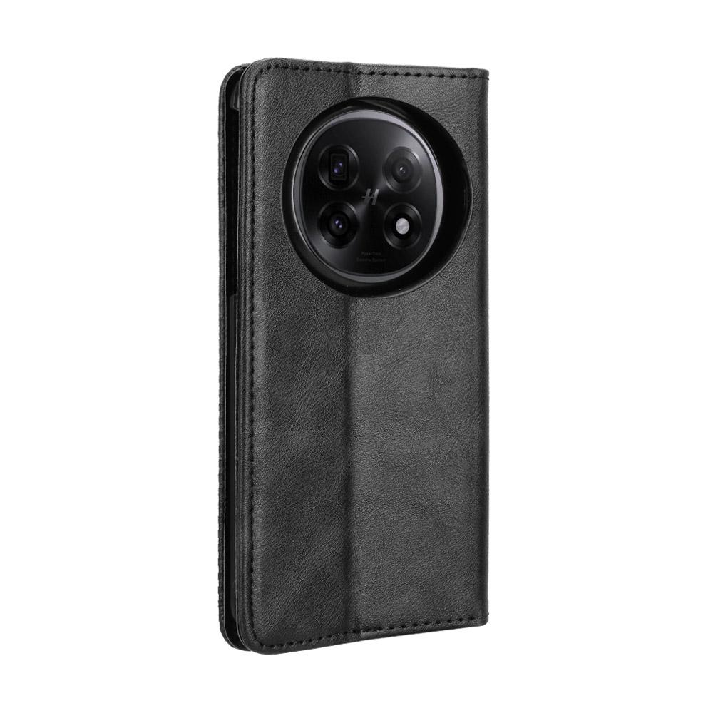 For Oppo Find N5 5G Retro PU Leather Case Phone Wallet Stand Cover