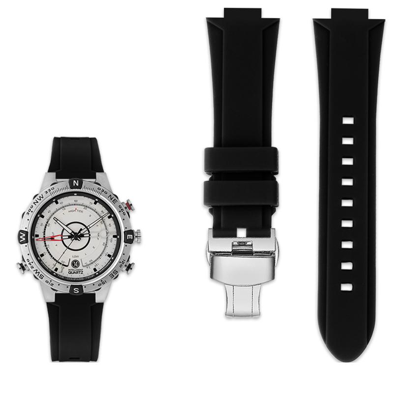 

Классический резиновый ремешок для часов timex WATCH T2N720 T2N721 TW2T76300 Series водонепроницаемый силиконовый спортивный ремешок 24*16 мм 24-16mm