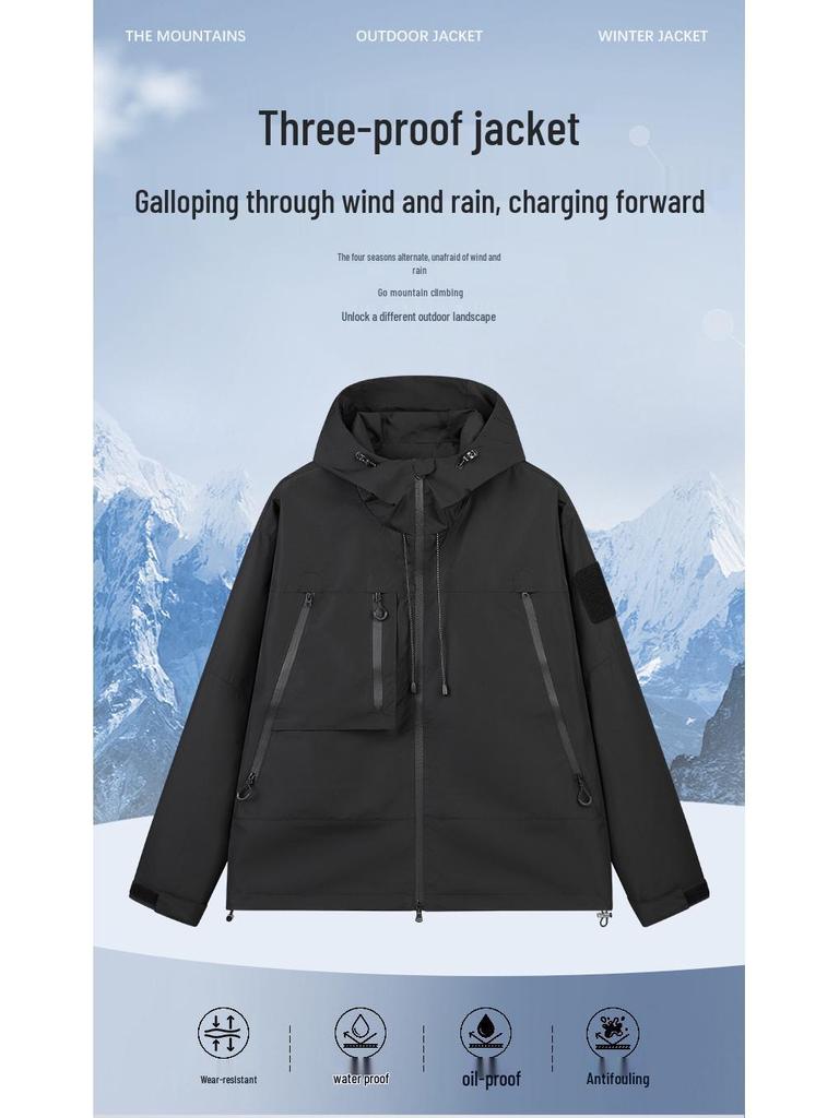 Men's Waterproof Functional Workwear Jacket - Windproof Outdoor Hot Style
