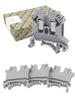 UK 2.5B/5/6/10N Rail Mount Terminal Block with Non-Stripping Screw Clip