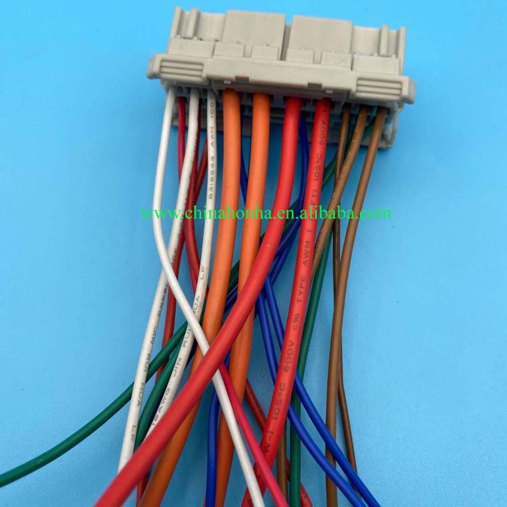 Free Shipping 5/10pcs 20 Pin 6950-0981 Electrical Automotive Connector Female Wire Socket For K-Series C101 Engine
