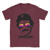 Magnum PI T-shirt Unisex Cotone Puro Maglietta Originale Girocollo T-Shirt Manica Corta Abbigliamento Classico