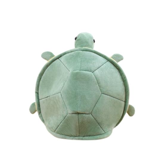 

Головной убор Черепахи с устойчивым к выцветанию цветом тела, эластичный, не деформирующийся, моющийся, на застежке-липучке, мягкий головной убор Черепахи для подарка зелёный