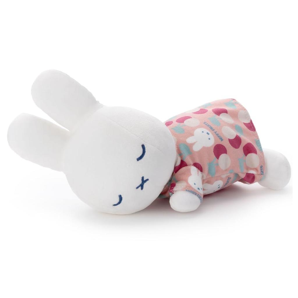 Bruna MIFFY FRUITS Sleeping Friend Plush Toy S Miffy Plush Toy Width 19cm (Cherry) approx.