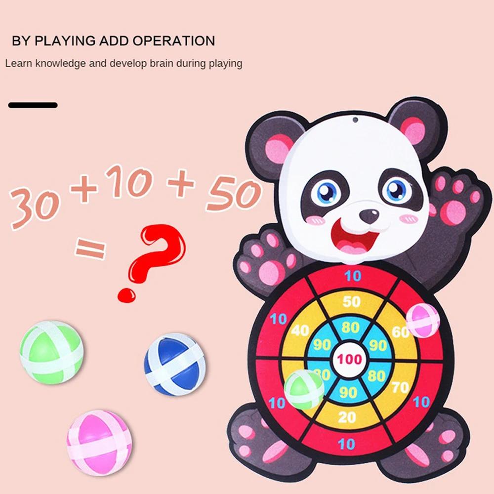 Non-Toxic Outdoor Games Toys For 3 4 5 Years Children Sports Toys Large Dart Board Sticky Balls Bow And Arrow For Kids Indoor Party Game