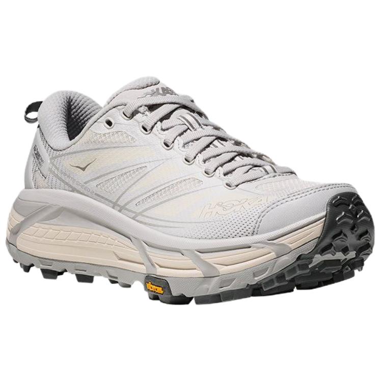 New HOKA ONE ONE Mafate Speed 2 Abrasion Resistant Low Top Casual Running Shoes Unisex Gray 1126851-CYLB