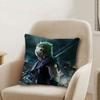 Final Fantasy Video Game Pillowcase toon Gift Cushion Cover Bedroom Home Sofa Chair Seat Decor pillow case