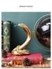 Golden Cobra Light Luxury Ornament for Living Room or Office Decor