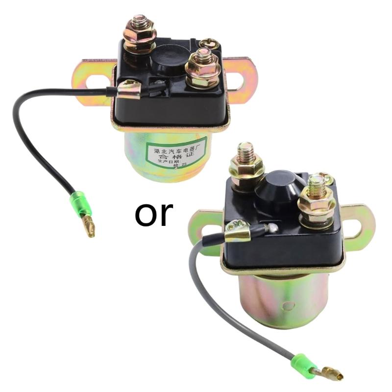 JD134 JD234 Starter Relay Replacement for Polaris ATV Magnum- Scrambler- Trail- Blazer- Trail- Boss- Xplorer- DC12V/24V