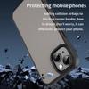 Für iPhone 15 Hülle Skin Touch Matt Anti-Drop TPU PC Handy-Rückseite