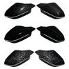 Rearview Mirror Cover Cap Carbon Fiber / Black for BMW 5 7 I5 I7 Series G60 G61 G68 G70 M3 G90 Car Accessorie