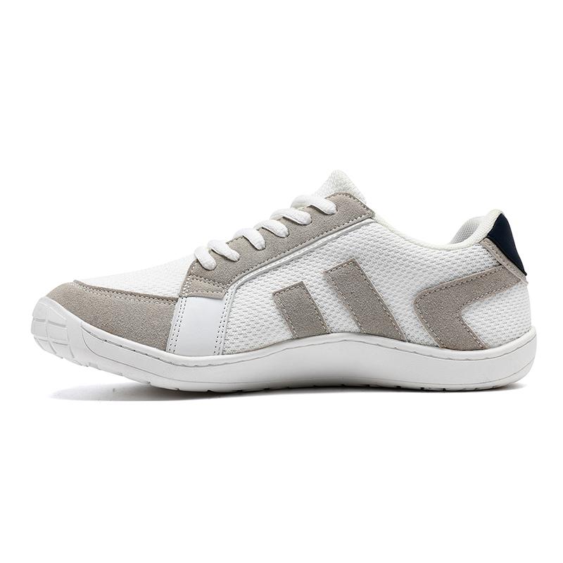 

Широкий носок, обувь для ходьбы, дышащие, удобные, повседневные кроссовки, легкие, нескользящие кроссовки для бега, мягкая подошва, сетчатые лоферы 46 белый
