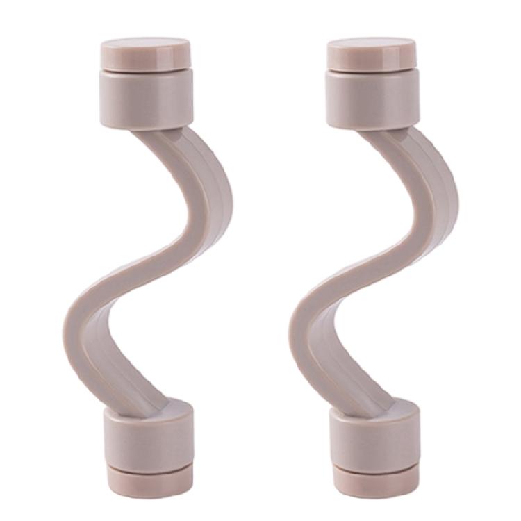 

Pack of 2 Magnetic Washing Machine Door Props Washer Door Stoppers Easy to Use and Clean Suitable for Family with Kid сірий