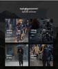 Men's Motorcycle Rain Suit - Heavy-Duty, Split-Type Full Body Outerwear for Riders