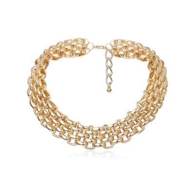 Thick Chain Clavicle Chain Retro Metal Chain Necklace