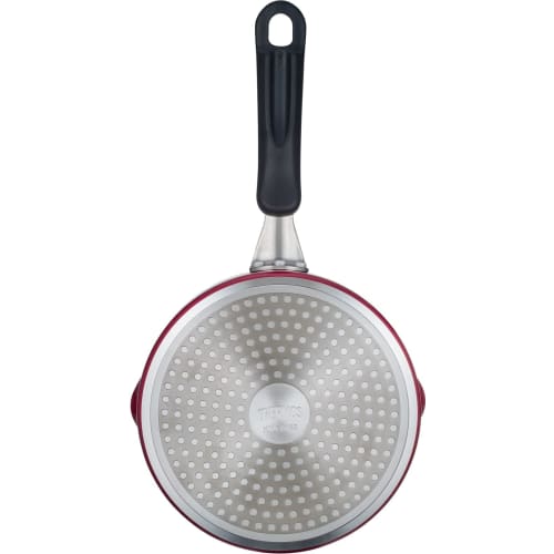 Thermos Durable Series Single Pot Cook Pan 18cm Red IH Compatible KNA-018S R