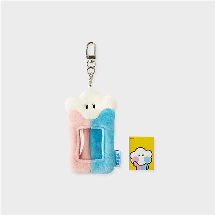 Adorable Line Friends TRUZ SOM Minini Doll Photo Holder Keyring