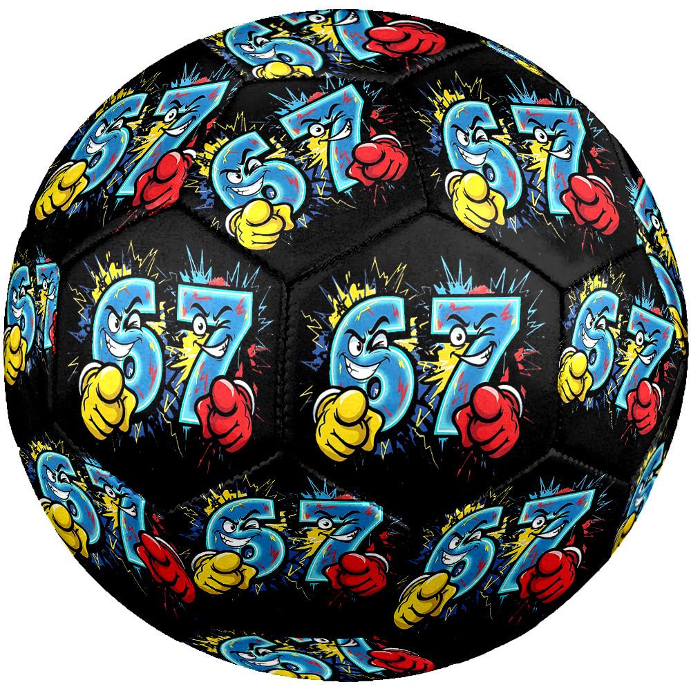 1pc Energy Burst Theme Soccer Ball Football, Size 5, Lightweight PVC, Outdoor Training Soccer Ball,Gift C6556