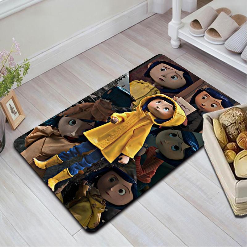 Coraline Rug Floor Mat for Living Room or Bedroom Soft and Comfortable Carpet a Gift for Birthday and Holiday.