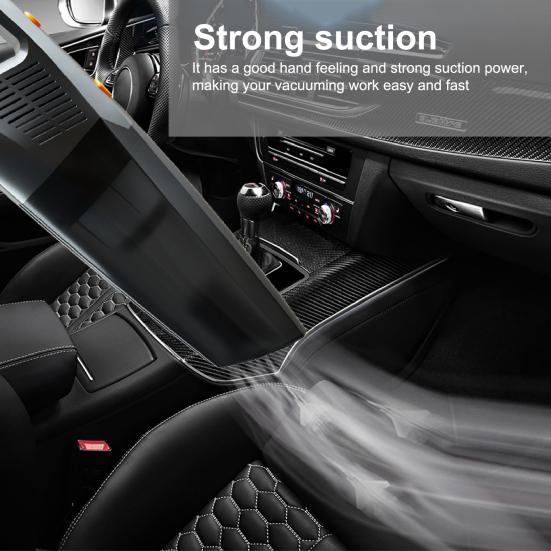 

Car Vacuum Cleaner 12V Portable Handheld 120W Powerful Wet Dry Dual Use
