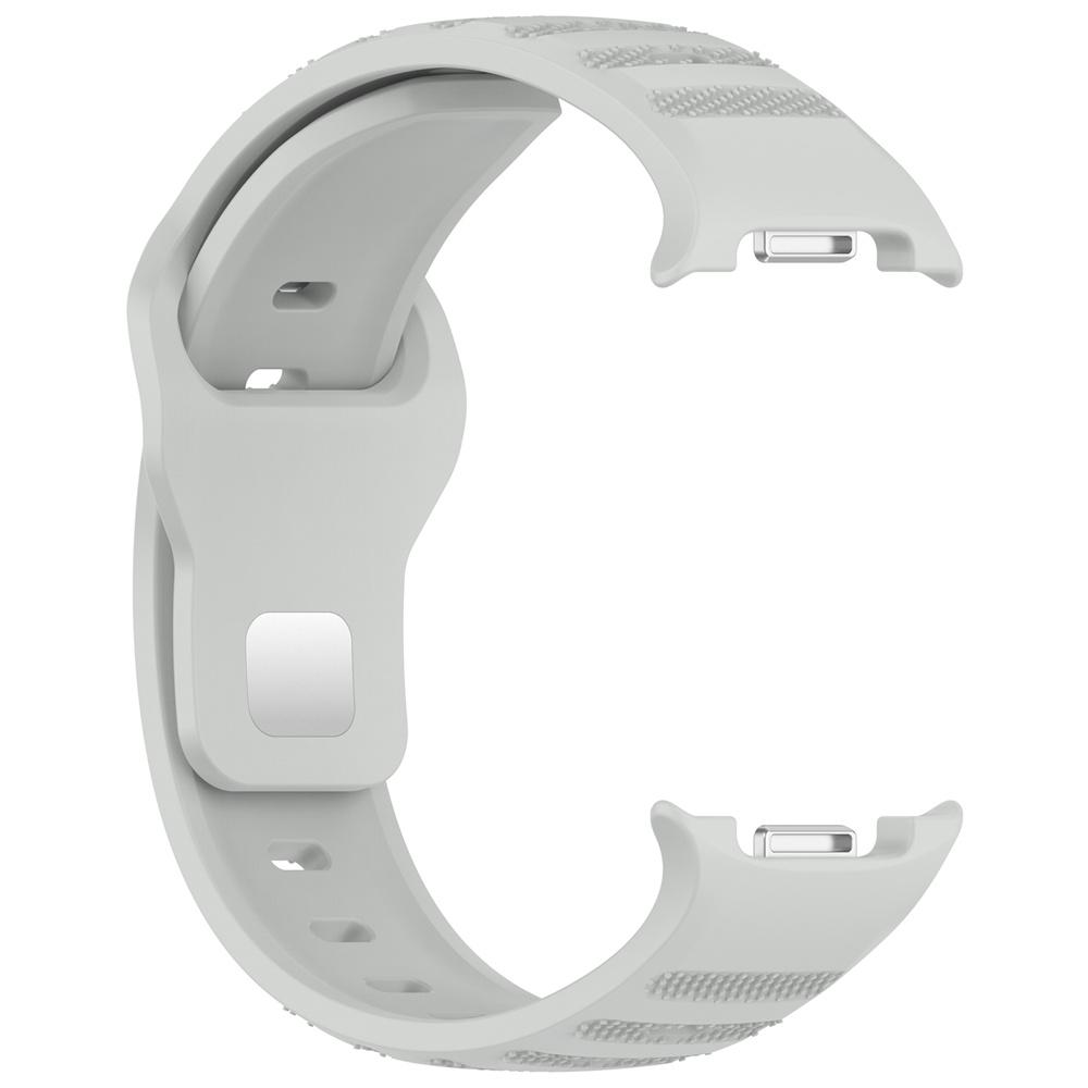 Řemínek pro Samsung Galaxy Watch 8 Classic 46mm Odolný silikonový náramek Nastavitelný náramek se skrytou sponou pro Galaxy Watch 40mm 44mm