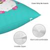 90s Furby Unicorn Square Pillowcase Cushion Cover Pillow Case Throw Pillow Cover for Home Sofa Living Room