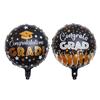 18inch Round Graduation Balloons Standing Balloon Decorative Arrangement Foil Balloon 4D Design Helium Balloon