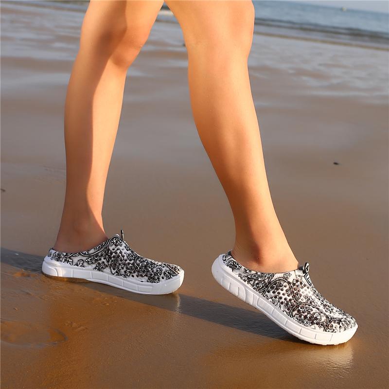 Women Garden Clogs Shoes Casual Slippers Summer Breathable Beach Sandals