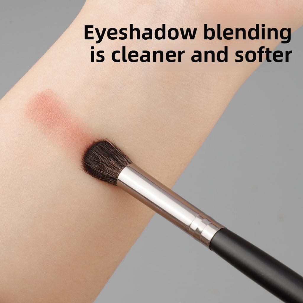 Wool makeup brush tool No stuck powder Single loose powder brush/smudge brush Single makeup brush