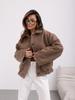 Women's Autumn/Winter Solid Color Woolen Coat 2024