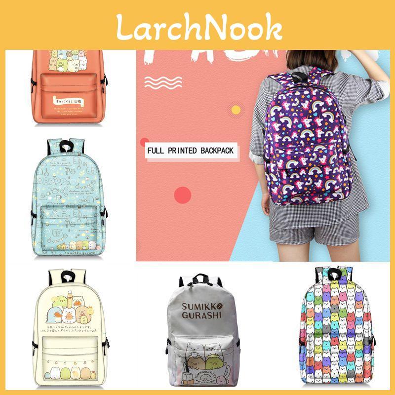 Sumikkogurashi Cartoon Rucksack Große Schultasche Reisetasche Einkaufstaschen Outdoor