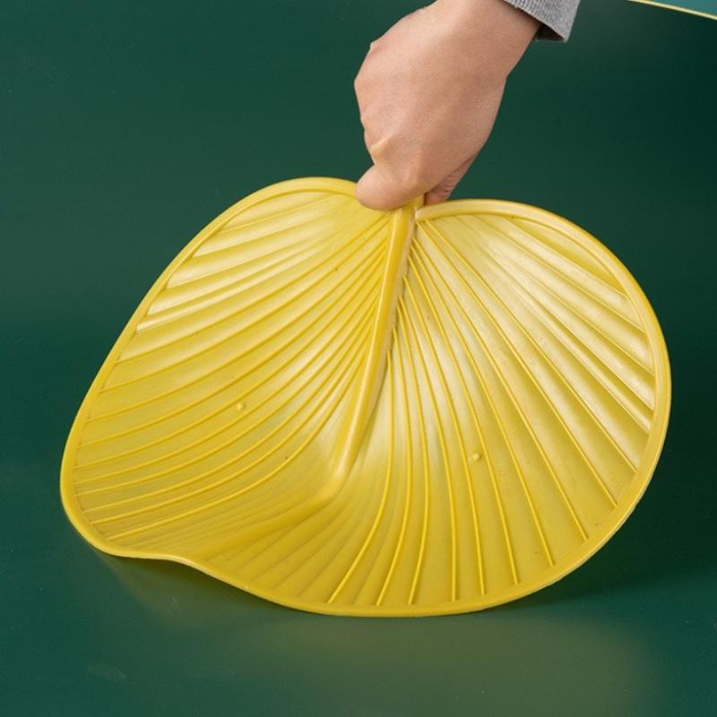 Plastic Artificial Palm-Leaf Fan Vintage Large Size Artificial Straw Fan Thickened Hand Fans Photo Props